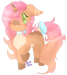 Size: 1195x1326 | Tagged: safe, artist:pasteldraws, imported from derpibooru, oc, oc only, pony, bell, blushing, bow, curly hair, cute, fluffy mane, simple background, solo, transparent background