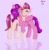 Size: 1853x1893 | Tagged: safe, artist:artagony, imported from derpibooru, pipp petals, zipp storm, pegasus, pony, eyes closed, female, g5, hug, mare, one eye closed, raised hoof, reflection, royal sisters (g5), sibling love, siblings, signature, simple background, sisterly love, sisters, smiling