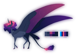 Size: 2000x1442 | Tagged: safe, artist:rehqwq, imported from derpibooru, oc, oc only, oc:nista, alicorn, original species, pony, g5, galaxy, gen5, next generation, simple background, solo, tail, transparent background, wings