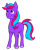 Size: 750x930 | Tagged: safe, artist:malphym, imported from derpibooru, oc, oc only, oc:amethyst rose, pony, unicorn, female, mare, rb, simple background, solo, transparent background