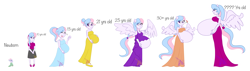 Size: 15144x4320 | Tagged: safe, artist:chelseawest, imported from derpibooru, oc, oc:bundle joy, human, equestria girls, absurd resolution, age progression, baby, belly, belly button, big belly, blushing, child, clothes, dress, equestria girls-ified, female, heart, huge belly, hyper, hyper belly, hyper pregnancy, impossibly large belly, linea nigra, maternity dress, multiple pregnancy, ponied up, pregnant, sigh, teen pregnancy, teenager