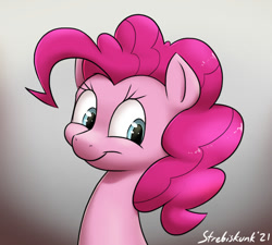 Size: 1002x901 | Tagged: safe, artist:strebiskunk, imported from derpibooru, pinkie pie, earth pony, pony, looking at you, solo