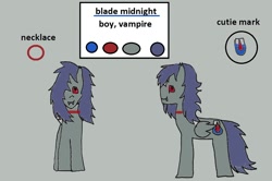 Size: 1098x727 | Tagged: safe, artist:ask-luciavampire, imported from derpibooru, oc, pony, vampire, vampony, ask ponys gamer club, ask-ponys-gamer-club, tumblr