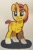 Size: 2550x3884 | Tagged: safe, artist:magicnova, derpibooru exclusive, imported from derpibooru, oc, oc only, oc:starfire blaze, pony, unicorn, amputee, blaze (coat marking), coat markings, eye scar, facial markings, frown, looking at you, male, offspring, parent:starlight glimmer, parent:sunburst, parents:starburst, prosthetic leg, prosthetic limb, prosthetics, raised hoof, scar, simple background, socks (coat markings), solo, stallion, traditional art, white background