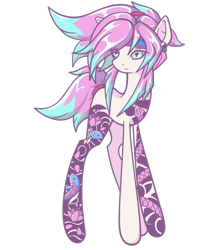 Size: 850x972 | Tagged: safe, artist:j053ph-d4n13l, imported from derpibooru, oc, oc only, oc:petal storm, earth pony, pony, female, headband, mare, simple background, solo, tattoo, transparent background