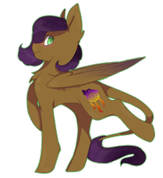 Size: 2056x2241 | Tagged: safe, artist:cookietasticx3, imported from derpibooru, oc, oc only, pegasus, pony, chest fluff, high res, pegasus oc, raised hoof, simple background, smiling, solo, transparent background, wings