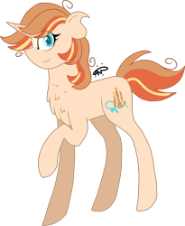 Size: 1430x1741 | Tagged: safe, artist:gallantserver, imported from derpibooru, oc, oc only, oc:autumn spice, pony, unicorn, female, mare, simple background, solo, transparent background