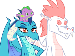 Size: 800x600 | Tagged: safe, artist:angel147196, artist:hendro107, artist:thesharp0ne, edit, imported from derpibooru, vector edit, fizzle, princess ember, spike, dragon, alternate universe, baby, baby spike, dragoness, ember is spike's mother, father and child, father and son, female, fizzle is spike's father, fizzlember, husband and wife, male, mother and child, mother and son, parent:fizzle, parent:princess ember, parents:fizzlember, raised eyebrow, shipping, simple background, smiling, spread wings, straight, transparent background, trio, vector, wings, younger