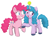 Size: 2250x1674 | Tagged: safe, anonymous editor, artist:heretichesh, color edit, edit, imported from derpibooru, izzy moonbow, pinkie pie, earth pony, pony, unicorn, ball, blushing, colored, cute, diapinkes, duo, female, friendship, g4, g5, happy, holding hooves, horn, horn guard, horn impalement, hornball, izzy and her heroine, izzy's tennis ball, izzybetes, mare, open mouth, png, raised hoof, smiling, tennis ball, unshorn fetlocks