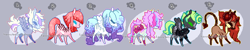 Size: 600x120 | Tagged: safe, artist:lavvythejackalope, imported from derpibooru, oc, oc only, earth pony, pegasus, pony, base used, earth pony oc, pegasus oc, pixel art, wings