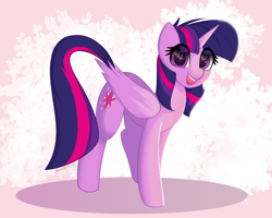 Size: 2000x1600 | Tagged: safe, artist:shepardinthesky, imported from derpibooru, twilight sparkle, alicorn, pony, cute, female, looking at you, mare, open mouth, png, smiling, smiling at you, solo, twiabetes, twilight sparkle (alicorn)