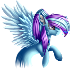 Size: 2409x2490 | Tagged: safe, artist:mediasmile666, imported from derpibooru, oc, oc only, pegasus, pony, high res, music notes, simple background, spread wings, transparent background, wings