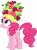 Size: 3000x4056 | Tagged: safe, artist:cloudy glow, artist:cloudyglow, imported from derpibooru, pinkie pie, pony, bats!, .ai available, apple, food, fruit hat, hat, simple background, solo, transparent background, vector