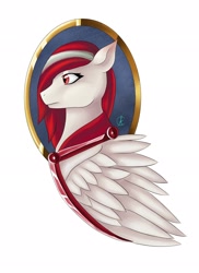 Size: 1488x2048 | Tagged: safe, artist:cynfularts, imported from derpibooru, pegasus, pony, bust, portrait, solo