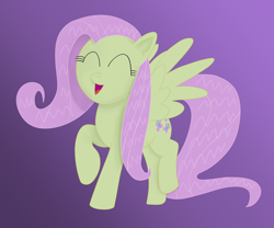 Size: 4360x3621 | Tagged: safe, artist:ponsky, imported from derpibooru, fluttershy, pegasus, pony, solo