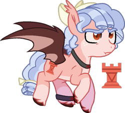 Size: 663x596 | Tagged: safe, artist:rickysocks, imported from derpibooru, cozy glow, bat pony, pony, alternate universe, bat ponified, race swap, simple background, solo, transparent background