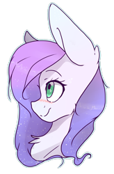 Size: 1568x2386 | Tagged: safe, artist:cookietasticx3, imported from derpibooru, oc, oc only, earth pony, pony, bust, chest fluff, earth pony oc, simple background, smiling, solo, transparent background