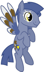 Size: 490x794 | Tagged: safe, artist:pegasski, imported from derpibooru, oc, oc only, pegasus, pony, base used, male, pegasus oc, simple background, smiling, solo, stallion, transparent background, wings