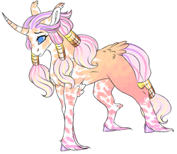 Size: 1011x880 | Tagged: safe, artist:malinraf1615, imported from derpibooru, oc, oc only, pony, unicorn, female, magical lesbian spawn, mare, offspring, parent:fluttershy, parent:rarity, parents:flarity, simple background, solo, tail feathers, transparent background