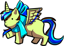 Size: 473x346 | Tagged: safe, imported from derpibooru, oc, oc only, oc:epsi, oc:epsi pep power, alicorn, original species, plush pony, pony, bow, clothes, cute, ethanepsc4, female, hair bow, mare, plushie, scarf