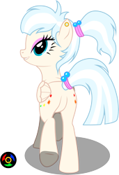 Size: 2153x3154 | Tagged: safe, artist:kyoshyu, imported from derpibooru, oc, oc only, oc:gallery dart, pegasus, pony, butt, female, high res, mare, plot, simple background, solo, transparent background