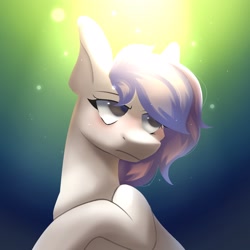 Size: 2048x2048 | Tagged: safe, artist:neonbugzz, imported from derpibooru, oc, oc only, oc:yana, earth pony, pony, abstract background, background, cute, eyelashes, female, high res, mare, solo