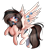 Size: 2307x2572 | Tagged: safe, artist:mediasmile666, imported from derpibooru, oc, oc only, pegasus, pony, chest fluff, female, high res, looking at you, mare, simple background, solo, spread wings, tongue out, transparent background, wings