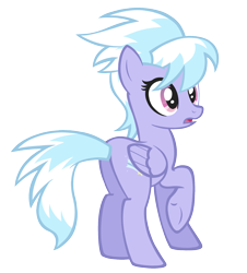 Size: 1873x2069 | Tagged: safe, artist:vanillecream, imported from derpibooru, cloudchaser, pegasus, pony, butt, female, mare, open mouth, plot, raised hoof, simple background, solo, transparent background, vector