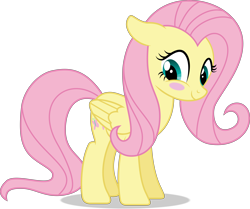 Size: 8572x7159 | Tagged: safe, artist:thatusualguy06, imported from derpibooru, fluttershy, pegasus, pony, .svg available, absurd resolution, blush sticker, blushing, cute, daaaaaaaaaaaw, female, floppy ears, fluttershy day, mare, show accurate, shyabetes, simple background, smiling, solo, transparent background, vector