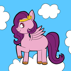 Size: 1000x1000 | Tagged: safe, artist:peachi_tea, imported from derpibooru, pipp petals, pony, g5