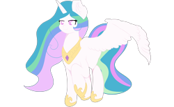 Size: 6561x4067 | Tagged: safe, artist:beigedraws, imported from derpibooru, princess celestia, alicorn, pony, solo