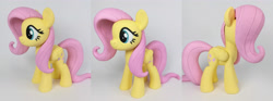 Size: 5184x1920 | Tagged: safe, artist:sparkle257, imported from derpibooru, fluttershy, pony, figurine, irl, photo, solo, toy