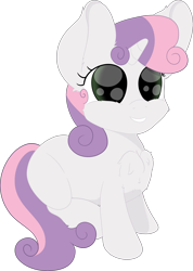 Size: 2904x4069 | Tagged: safe, artist:beigedraws, imported from derpibooru, sweetie belle, pony, unicorn, chest fluff, female, filly, horn