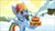 Size: 1920x1080 | Tagged: safe, imported from derpibooru, screencap, rainbow dash, pony, ice and slice, my little pony: pony life, my little pony: stop motion short, cake, food, g4.5, pony life, solo, stop motion