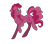 Size: 1845x1609 | Tagged: safe, artist:gallantserver, imported from derpibooru, oc, oc only, oc:raspberry sugarcane, earth pony, pony, female, magical lesbian spawn, mare, offspring, parent:pinkie pie, parent:tempest shadow, parents:tempestpie, simple background, solo, transparent background