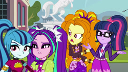 Size: 3000x1688 | Tagged: safe, artist:bigpurplemuppet99, imported from derpibooru, adagio dazzle, aria blaze, sci-twi, sonata dusk, twilight sparkle, equestria girls, equestria girls series, sunset's backstage pass!, spoiler:eqg series (season 2), the dazzlings