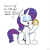 Size: 2000x2000 | Tagged: safe, artist:skoon, edit, imported from derpibooru, rarity, pony, unicorn, darling, dialogue, doge, dogecoin, ear fluff, eyes closed, female, high res, hoof hold, mare, meme, rarity's latest accessory, simple background, sketch, solo, this will end in bankruptcy, this will end in tears, this will not end well