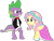 Size: 681x511 | Tagged: safe, artist:jadeharmony, artist:jadethepegasus, artist:selenaede, imported from derpibooru, fluttershy, spike, dragon, pegasus, pony, adult, adult spike, bowtie, clothes, dress, female, floral head wreath, flower, flower in hair, flutterspike, male, mare, older, older spike, shipping, simple background, straight, transparent background, tuxedo, winged spike, wings