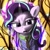 Size: 3860x3860 | Tagged: safe, artist:vultraz, starlight glimmer, pony, unicorn, angry, aura, clothes, dramatic lighting, female, jojo's bizarre adventure, necktie, parody, sky, suit, tendrils, yoshikage kira