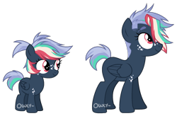 Size: 1891x1243 | Tagged: safe, artist:owl-clockwork, artist:vintage-owll, artist:x-vintage--owl-x, imported from derpibooru, oc, oc only, oc:prismic storm, pegasus, pony, female, filly, mare, simple background, solo, transparent background