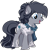 Size: 1480x1544 | Tagged: safe, artist:fibonaccis, imported from derpibooru, oc, oc only, oc:hero, earth pony, pony, base used, chest fluff, clothes, female, mare, shawl, simple background, solo, transparent background