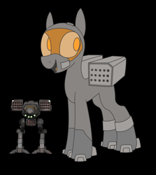 Size: 1548x1732 | Tagged: safe, artist:superderpybot, oc, oc only, pony, mechwarrior, ponified