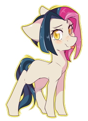 Size: 2110x2893 | Tagged: safe, artist:cookietasticx3, imported from derpibooru, oc, oc only, earth pony, pony, :p, earth pony oc, high res, simple background, solo, tongue out, transparent background