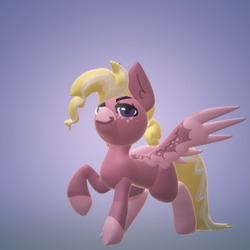 Size: 869x869 | Tagged: safe, artist:nootaz, imported from derpibooru, oc, oc:speed paint, paint 3d