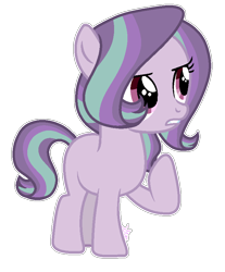 Size: 690x834 | Tagged: safe, artist:starshine-sentryyt, imported from derpibooru, oc, oc only, earth pony, pony, female, filly, simple background, solo, transparent background