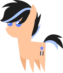 Size: 454x529 | Tagged: safe, artist:pegasski, imported from derpibooru, oc, oc only, oc:jettison, earth pony, pony, earth pony oc, pointy ponies, simple background, solo, transparent background