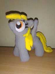 Size: 3120x4160 | Tagged: safe, artist:jbond, imported from derpibooru, derpy hooves, pony, handmade, irl, photo, photography, plushie