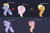 Size: 1280x854 | Tagged: safe, artist:itstechtock, imported from derpibooru, clear sky, quibble pants, stormbreaker, wind sprint, oc, oc:stormbreaker, oc:witty banter, earth pony, pegasus, pony, unicorn, divorce, horn, parent:clear sky, parent:quibble pants, parent:stormbreaker, parents:quibblesky, unicorn oc