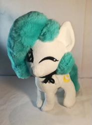 Size: 371x502 | Tagged: safe, artist:noxi1_48, imported from derpibooru, pegasus, pony, irl, one eye closed, photo, plushie, solo, wink