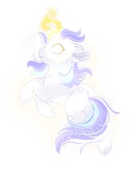 Size: 1280x1632 | Tagged: safe, artist:azure-art-wave, imported from derpibooru, oc, oc only, pony, unicorn, female, glowing eyes, magic, mare, simple background, solo, transparent background